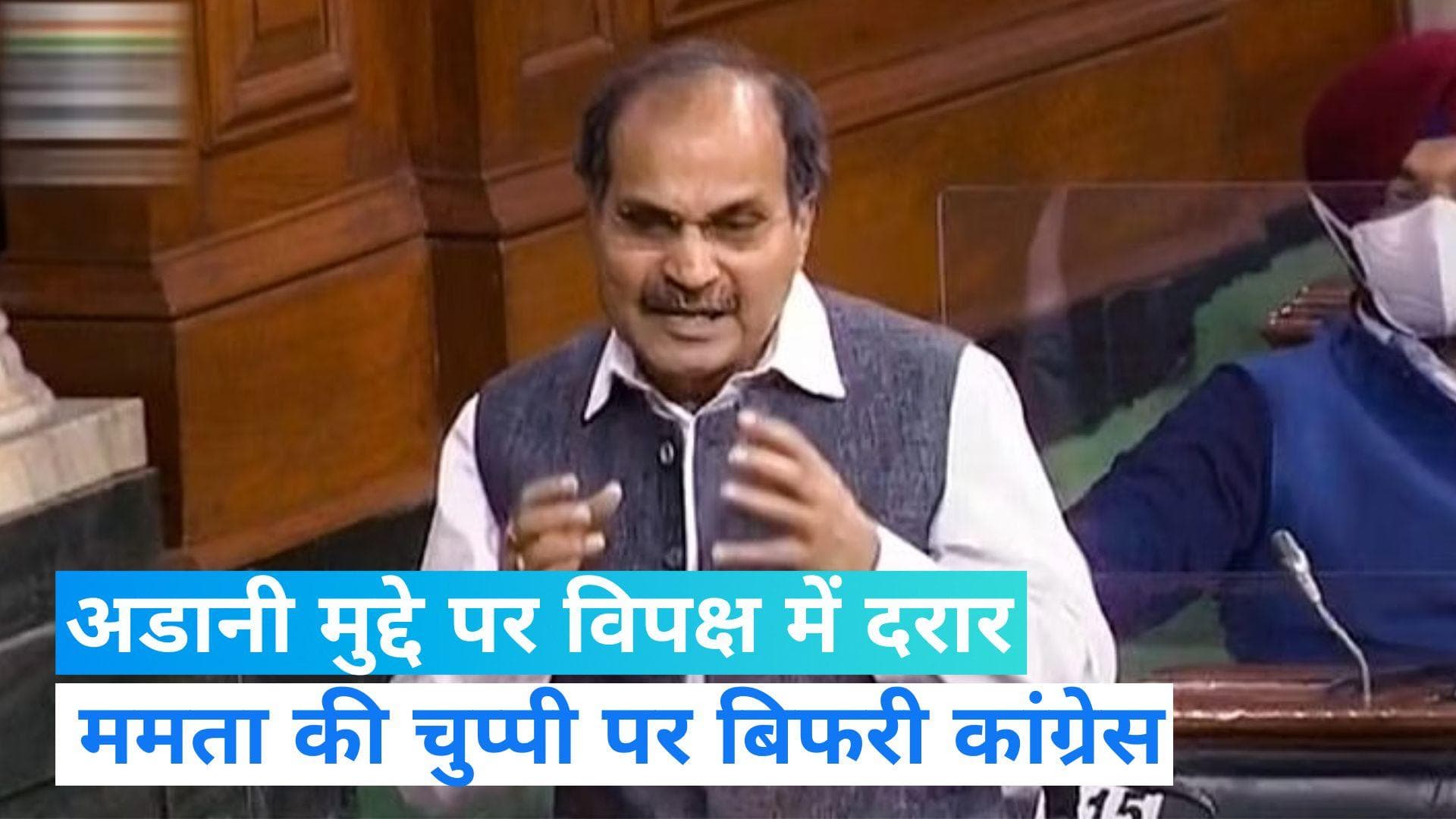 Congress Slam TMC: अडानी मुद्दे पर विपक्ष एकजुट नहीं! कांग्रेस ने ममता की चुप्पी पर उठाए सवाल