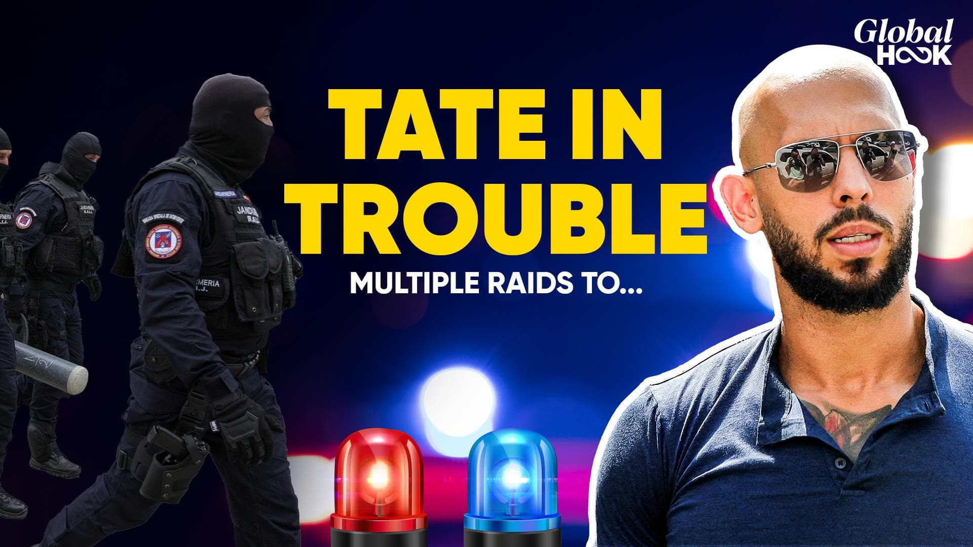 Andrew Tate's Romania homes raided as part of new probe involving minors