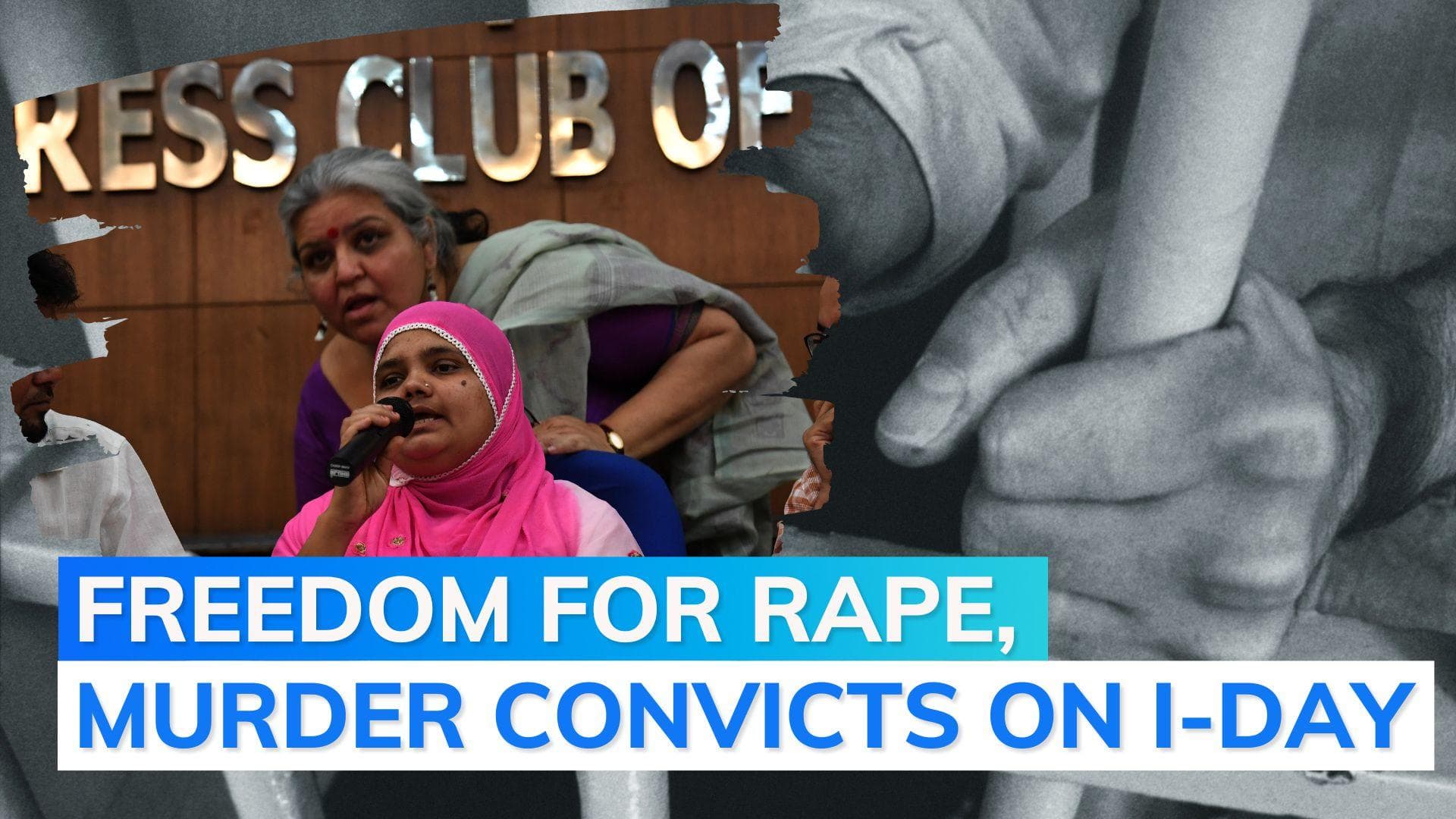 Released from jail: convicts in gangrape, murder case of Bilkis Bano, family get relief from Gujarat govt