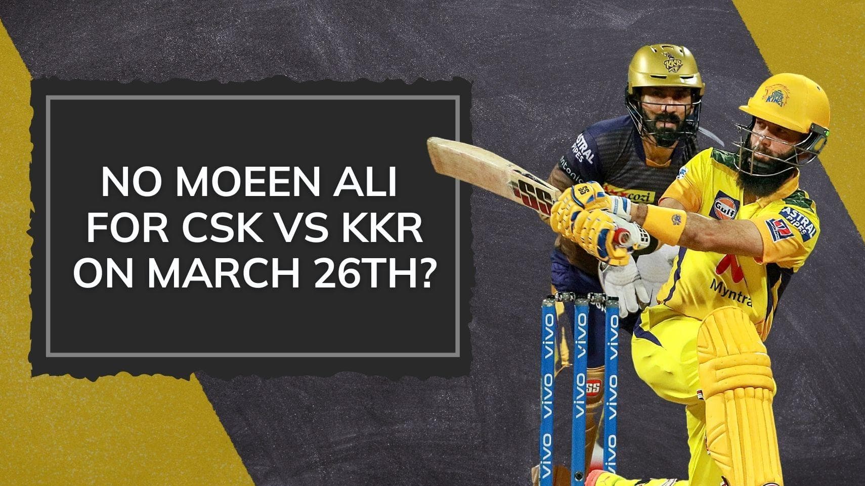 IPL 2022: Moeen Ali might not be available for CSK's opening match, here's why