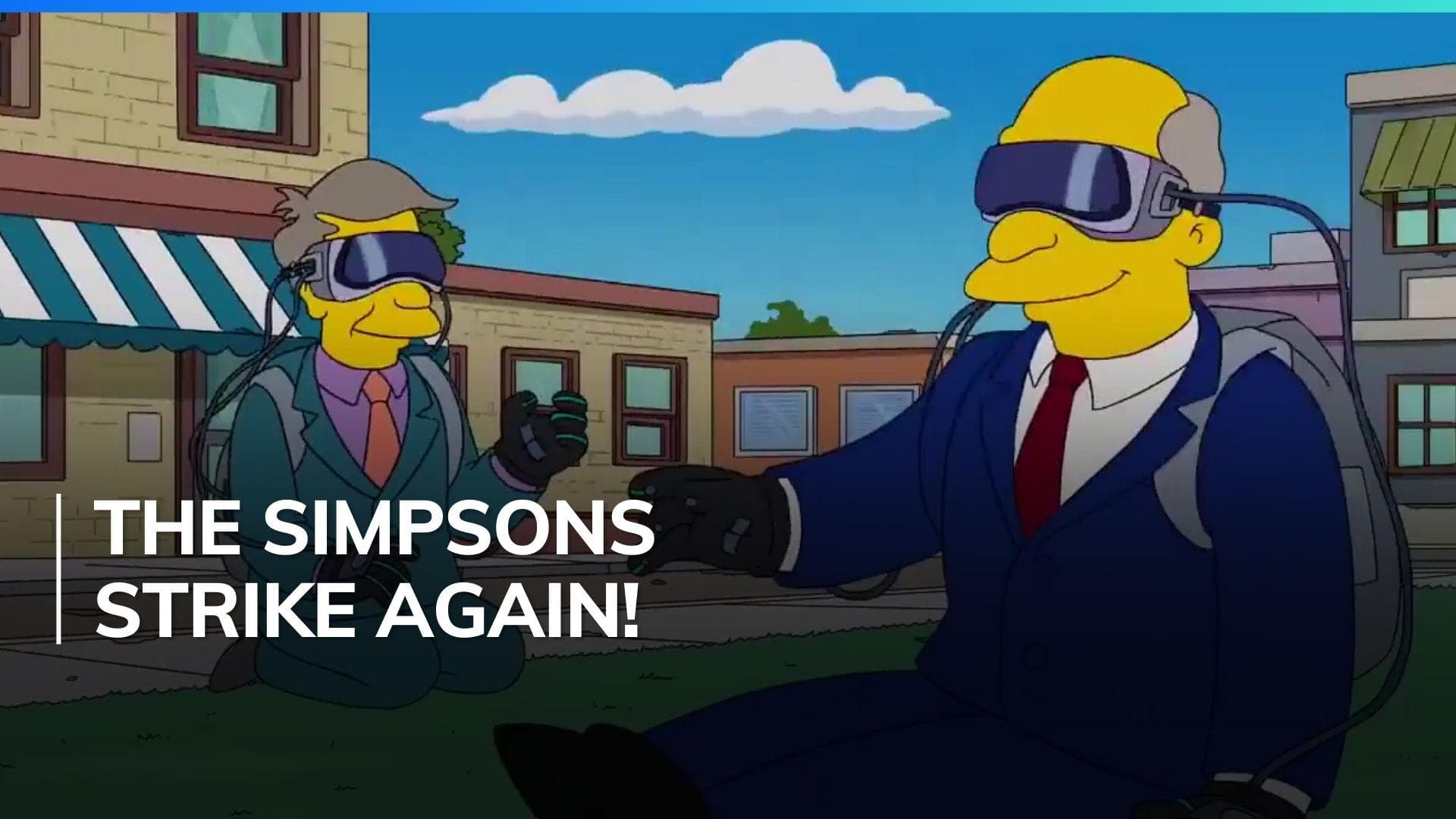 Did The Simpsons predict Apple Vision Pro eight years ago? Memes go viral