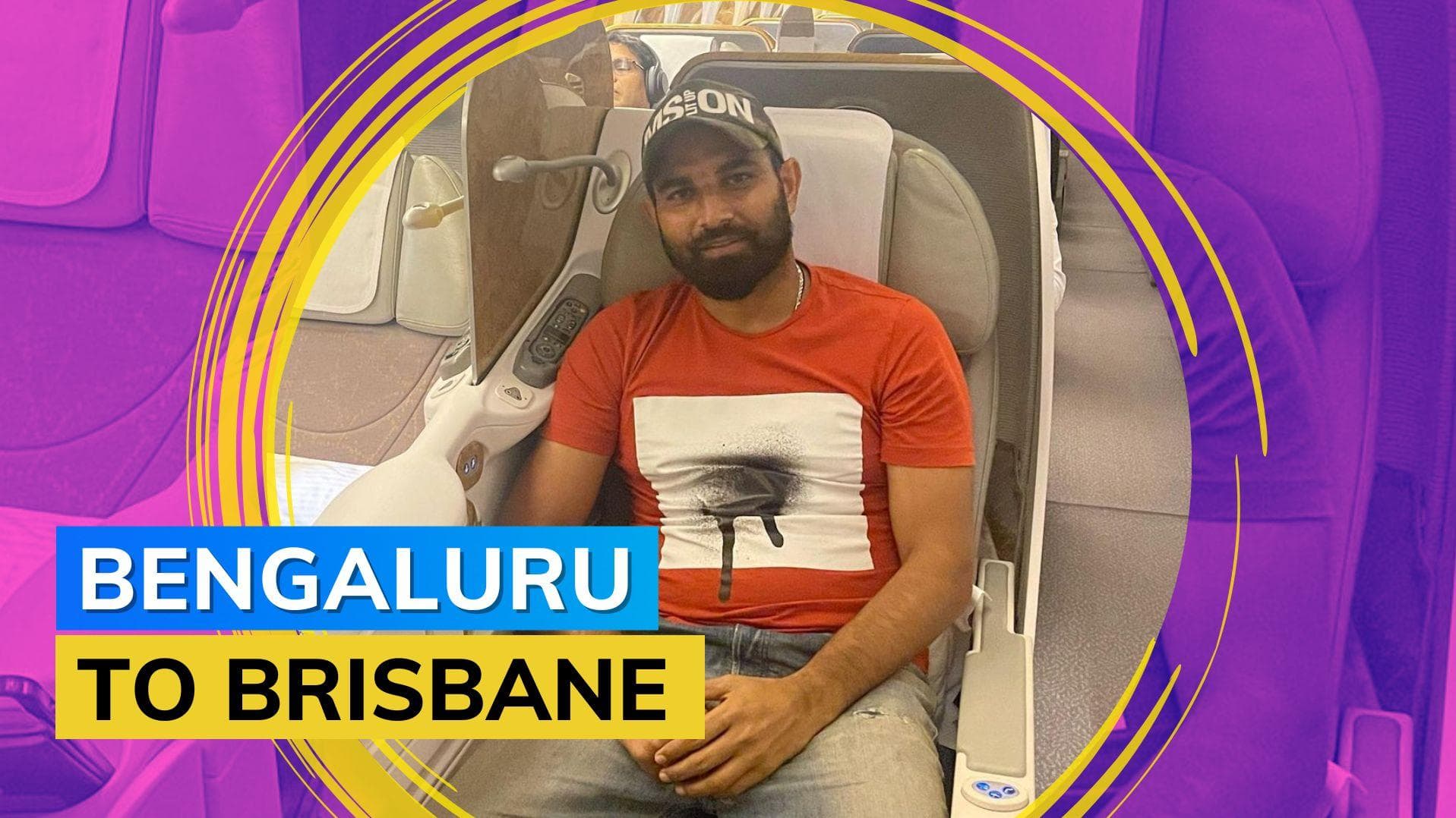 T20 World Cup 2022: Mohammed Shami flies to Australia to join Team India, see pictures