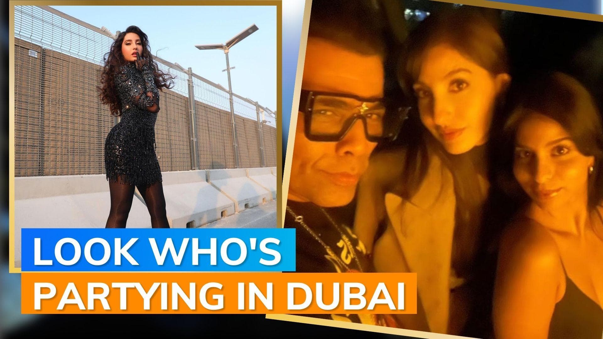 Nora Fatehi enjoys quality time with Suhana Khan and Karan Johar in Dubai