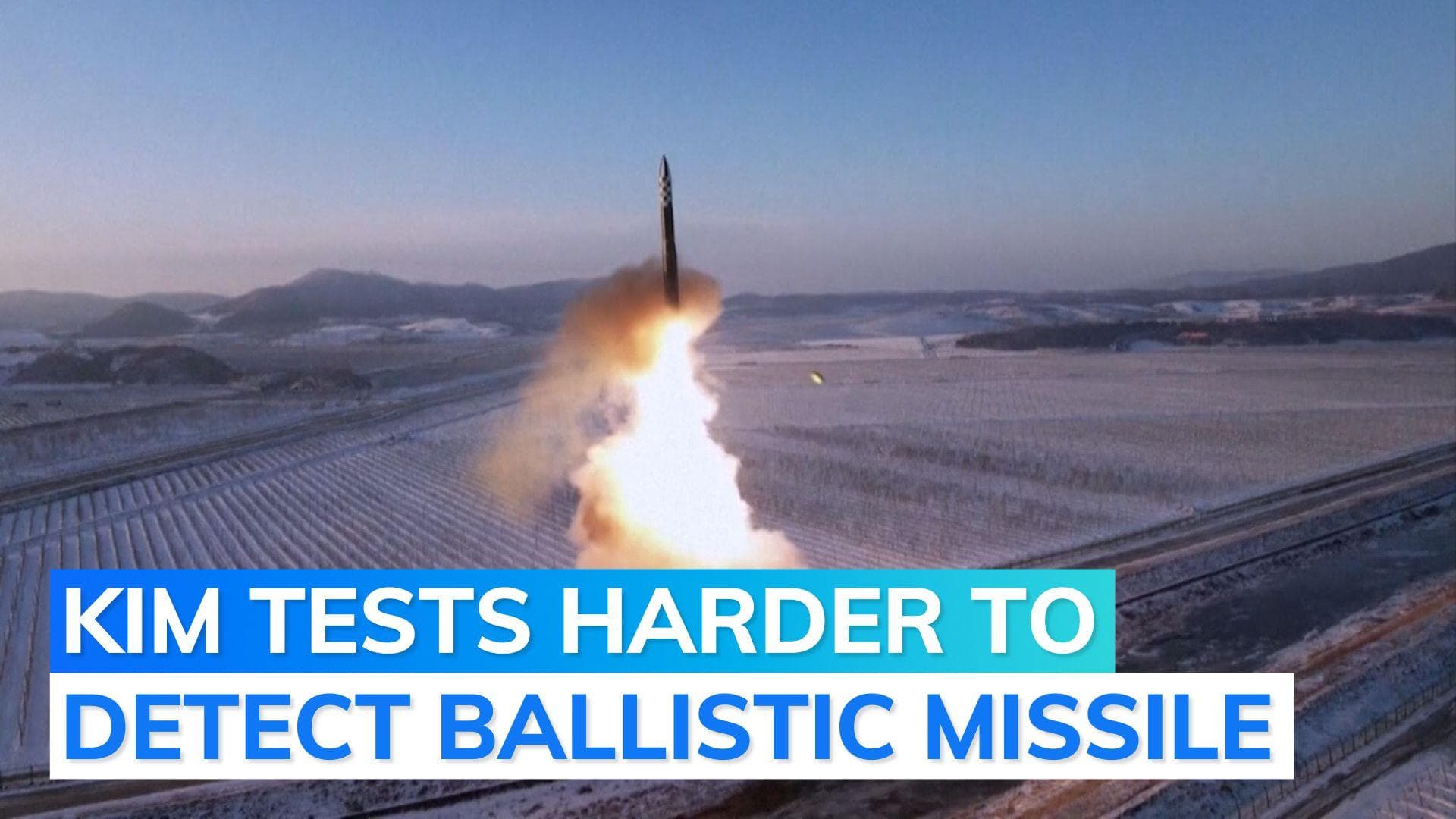 North Korea fires ballistic missile 'capable of striking distant US targets'
