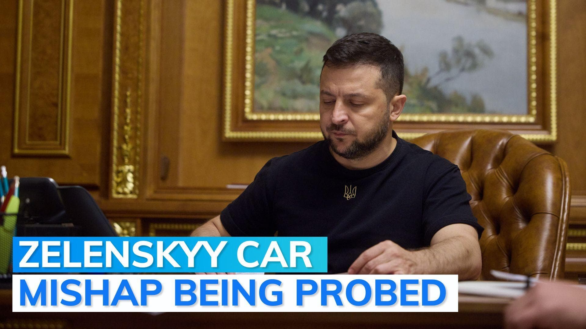 Ukraine: Zelenskyy in car accident, no serious injuries; probe underway