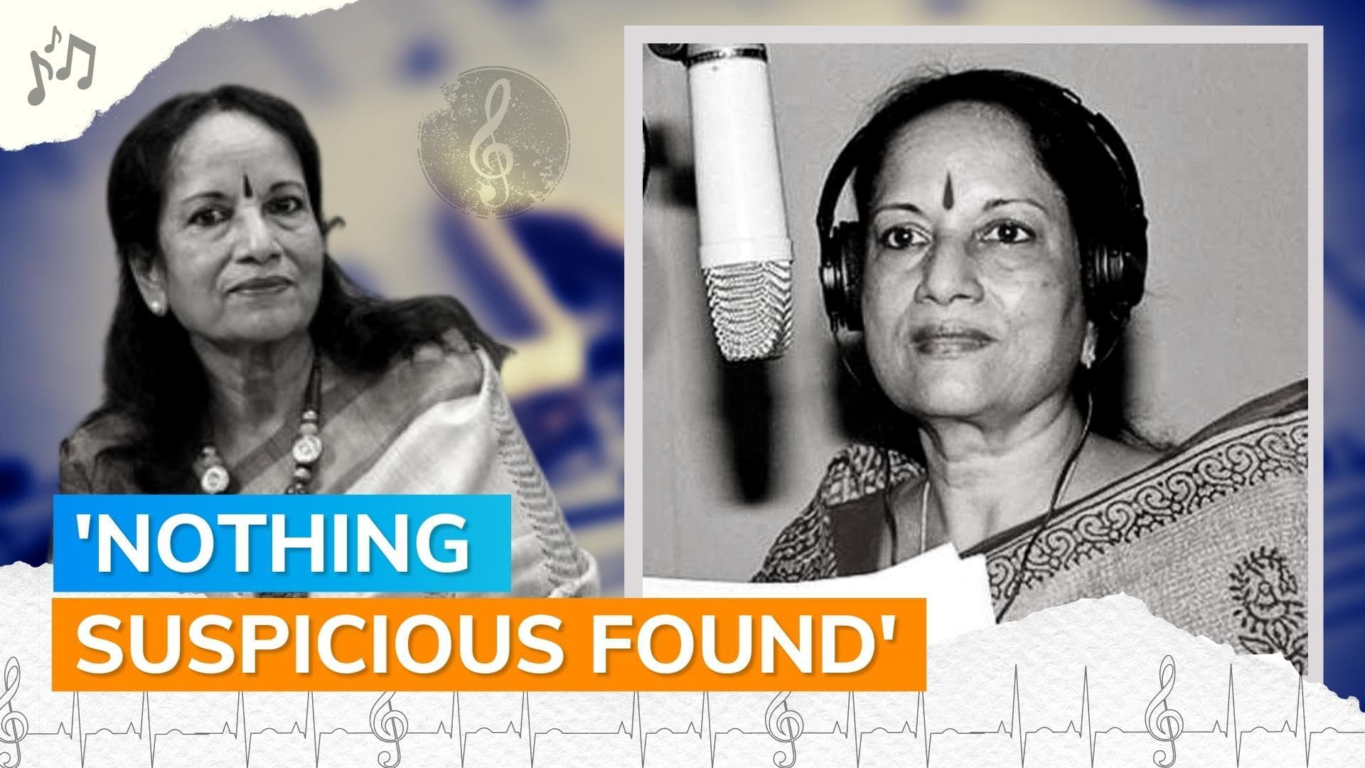 Vani Jayaram death case: Police rule out foul play, say singer died due to accidental fall