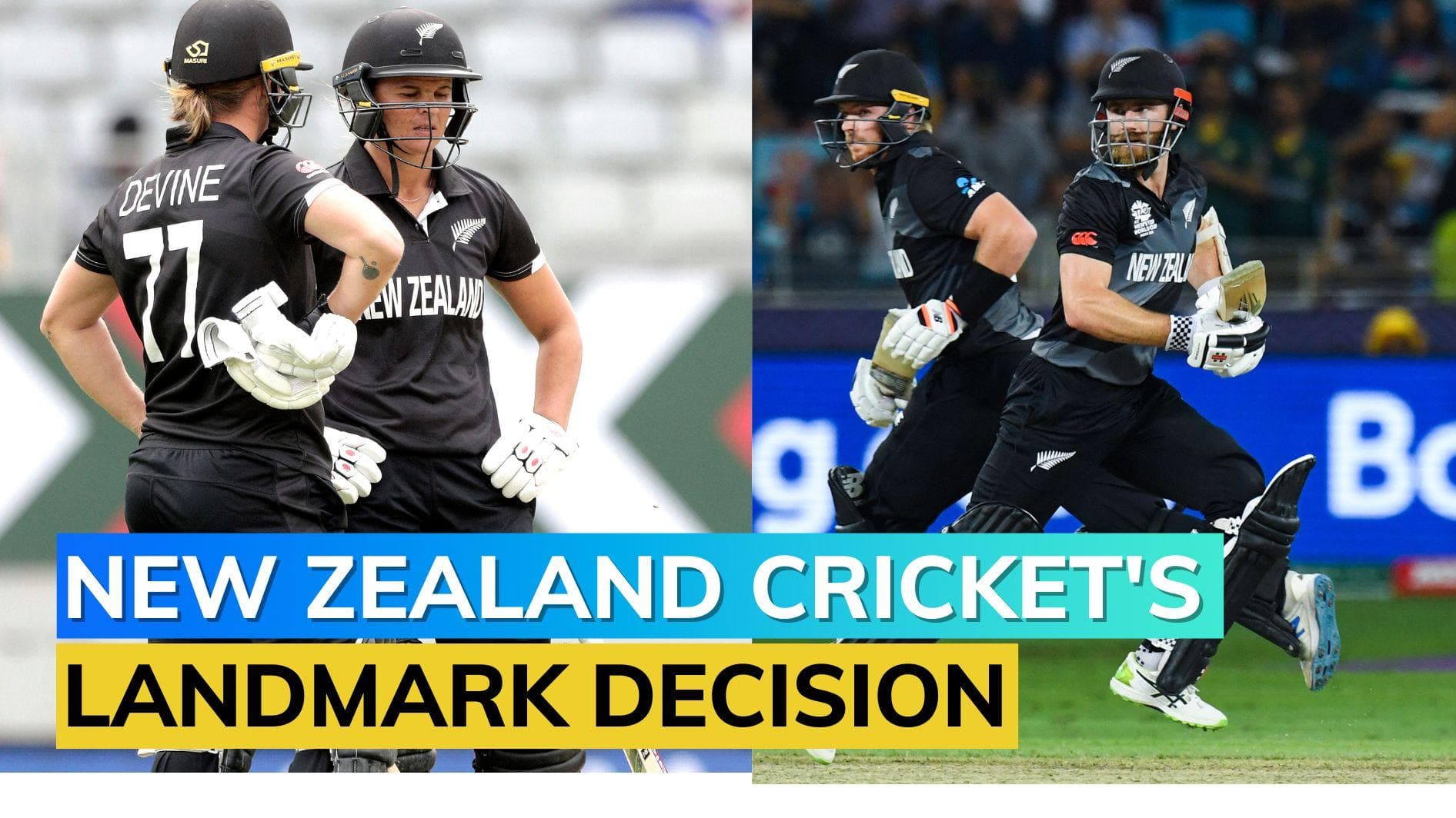 NZ Cricket to pay men & women equally after historic agreement