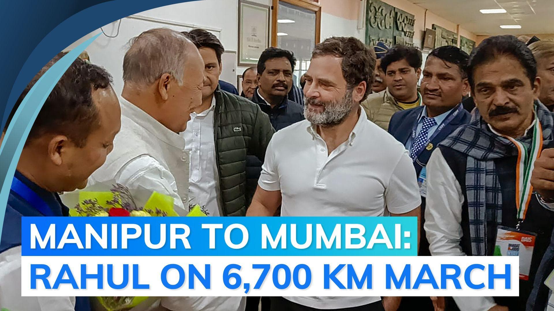 Bharat Jodo Nyay yatra: shameful that PM didn't visit Manipur, says Rahul