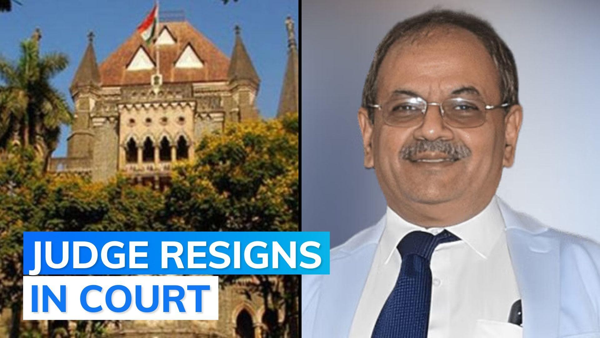 'Can't work against self-respect', Bombay High Court judge resign in his courtroom