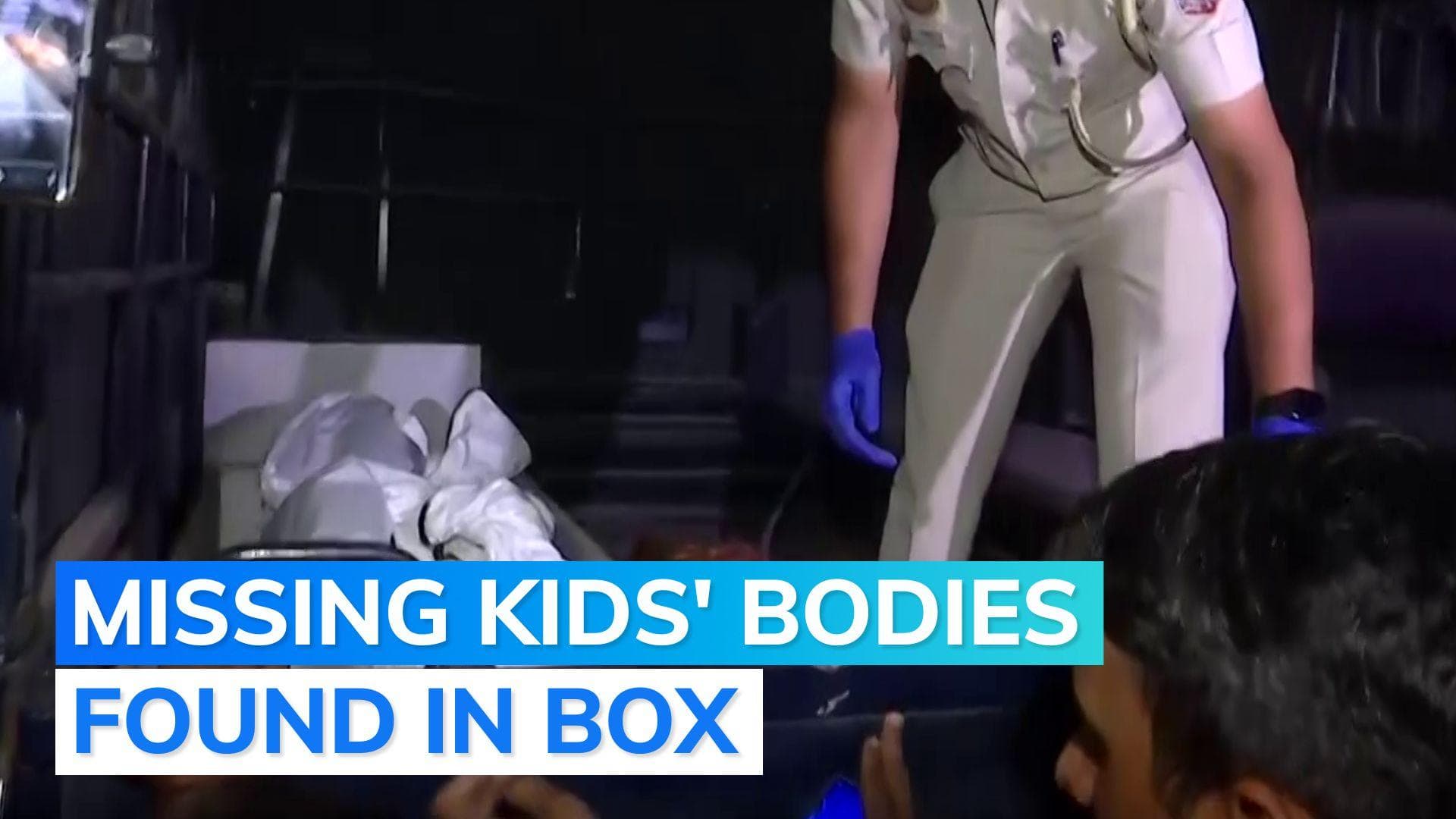 Delhi: children's bodies found inside wooden box