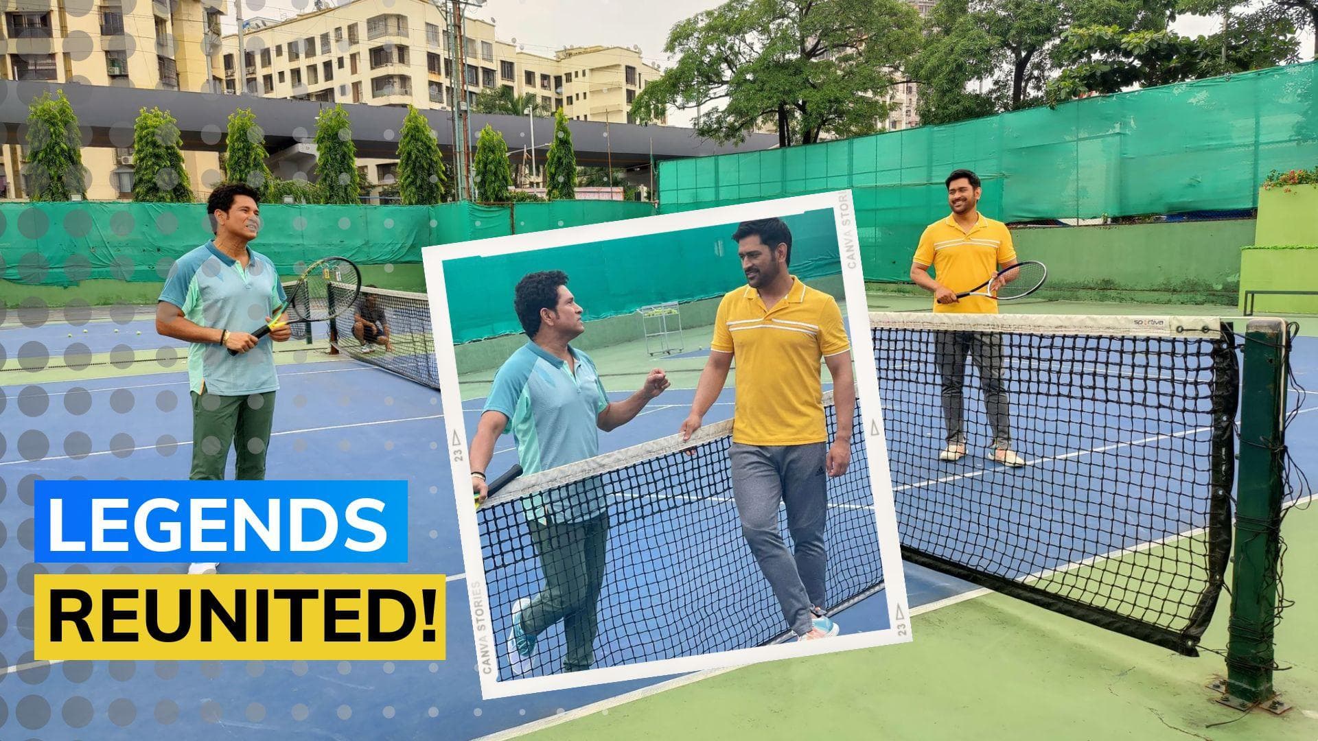 Sachin Tendulkar & MS Dhoni spotted together! Social media goes nuts!