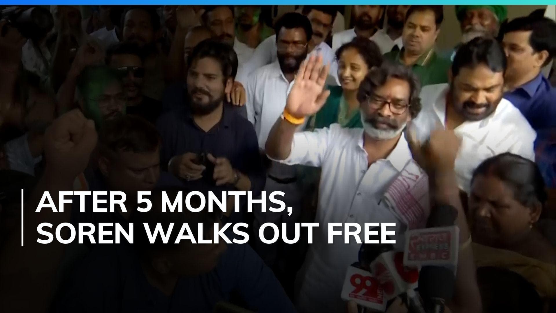 'Whole country knows why I went to jail': ex-CM Soren's first words after bail 