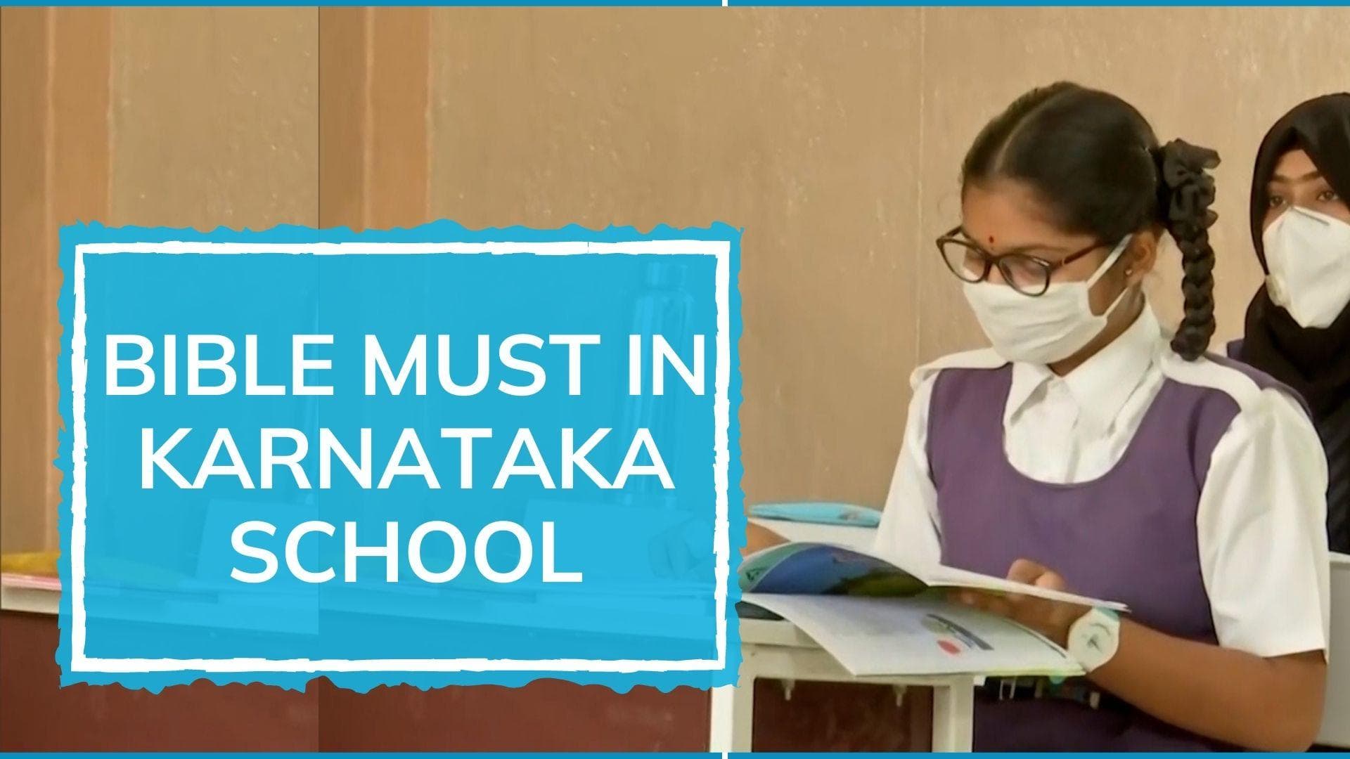 Karnataka school's Bible directive stirs controversy