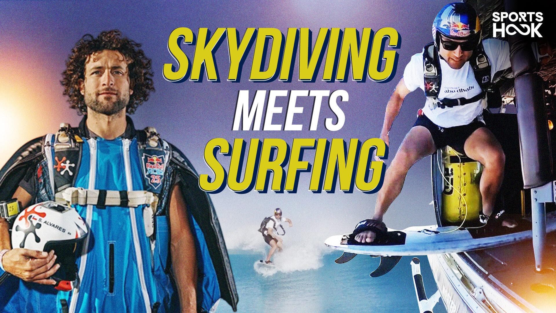 Watch: Sebastian Alvarez's Historic 3,657-Meter Drop onto Abu Dhabi's Surfing Paradise