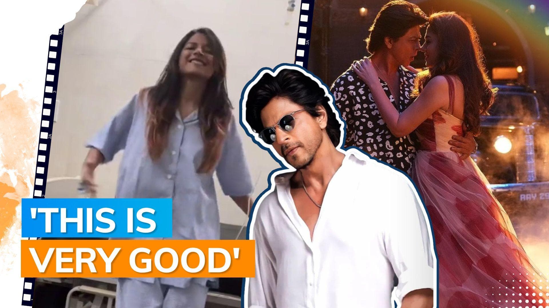 ‘Jawan’ craze: Shah Rukh Khan has a sweet response to patient grooving to ‘Chaleya’ in hospital ward 
