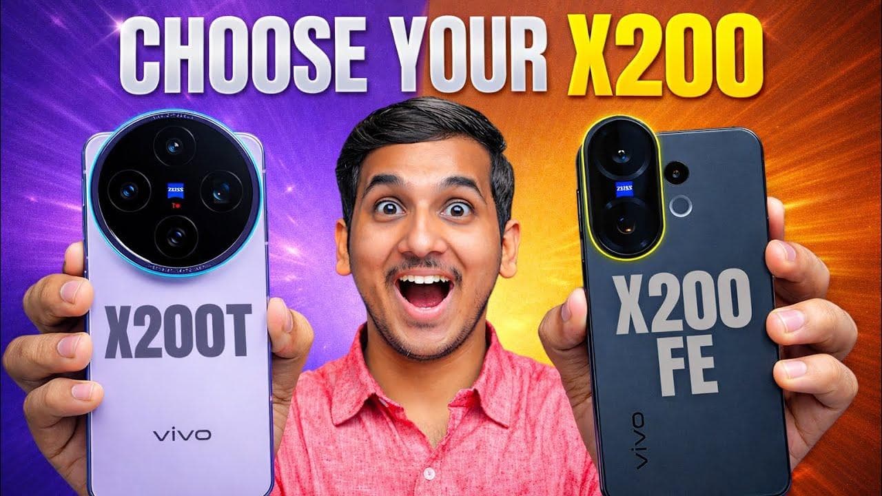 Vivo X200T vs Vivo X200 FE: Future-ready muscle or compact finesse?