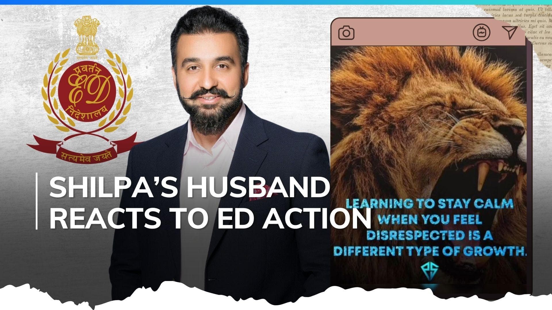 Raj Kundra shares cryptic post after ED attaches his properties worth nearly ₹100 crore 