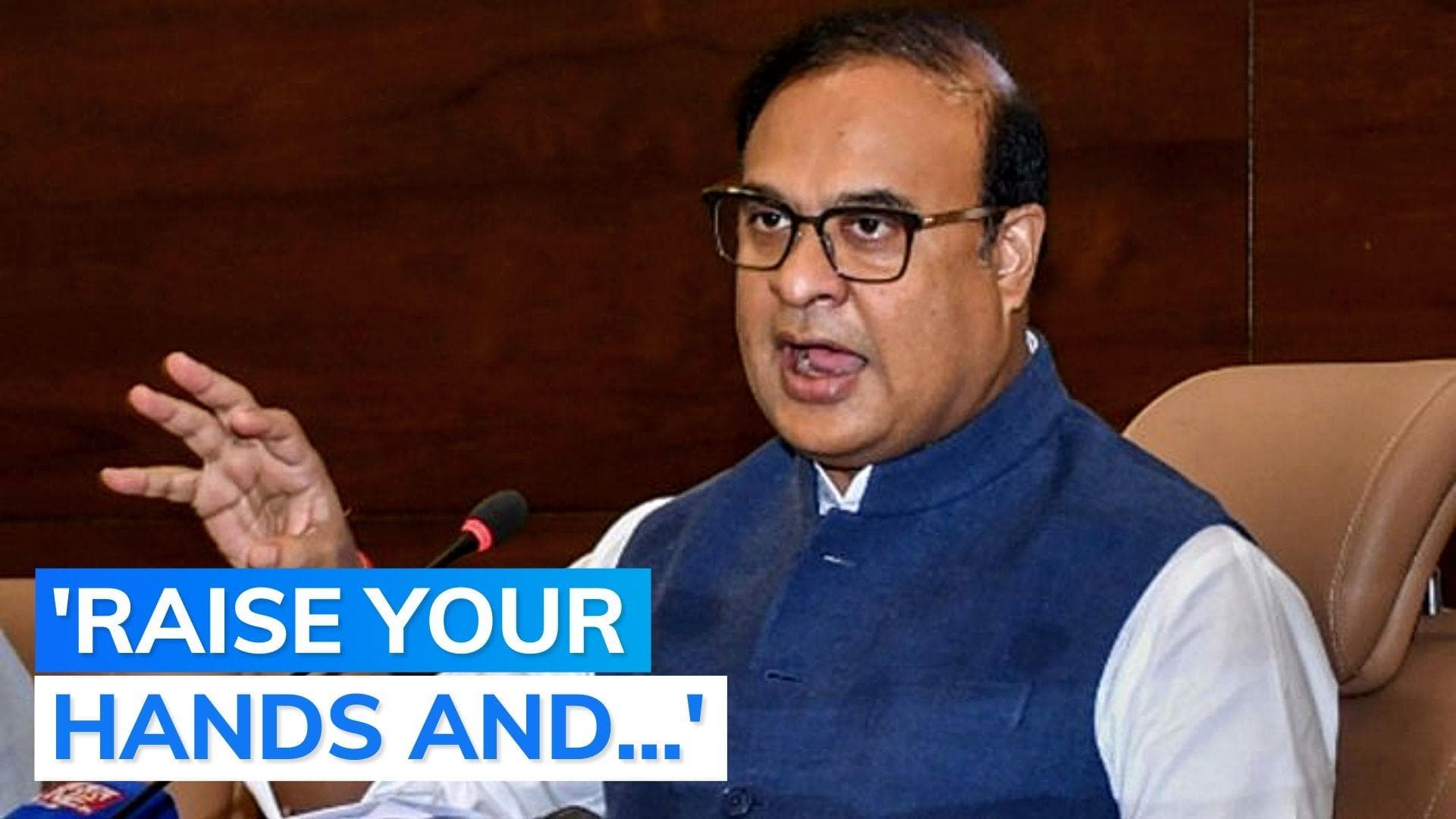 Assam CM Himanta Sarma's advice for criminals to avoid getting killed in encounters