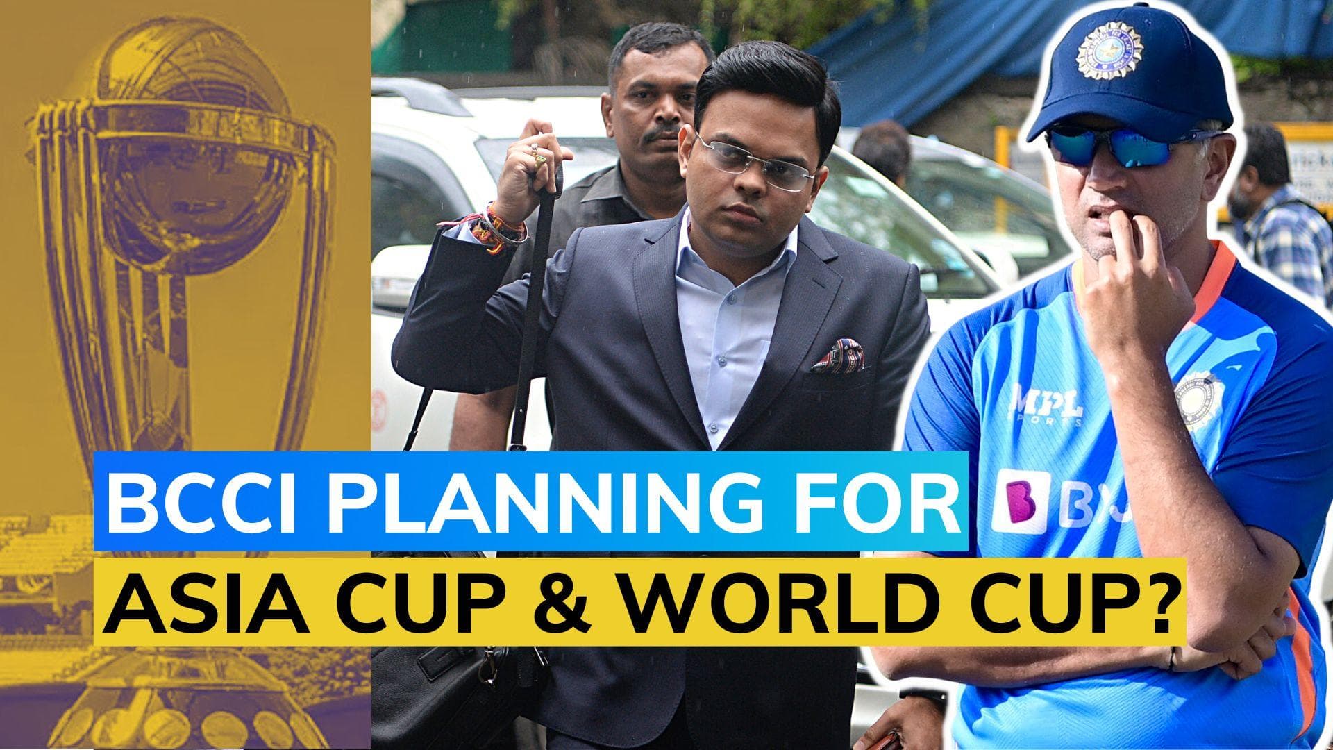 Jay Shah holds a 2-hour talk with Team India head coach Rahul Dravid in Miami