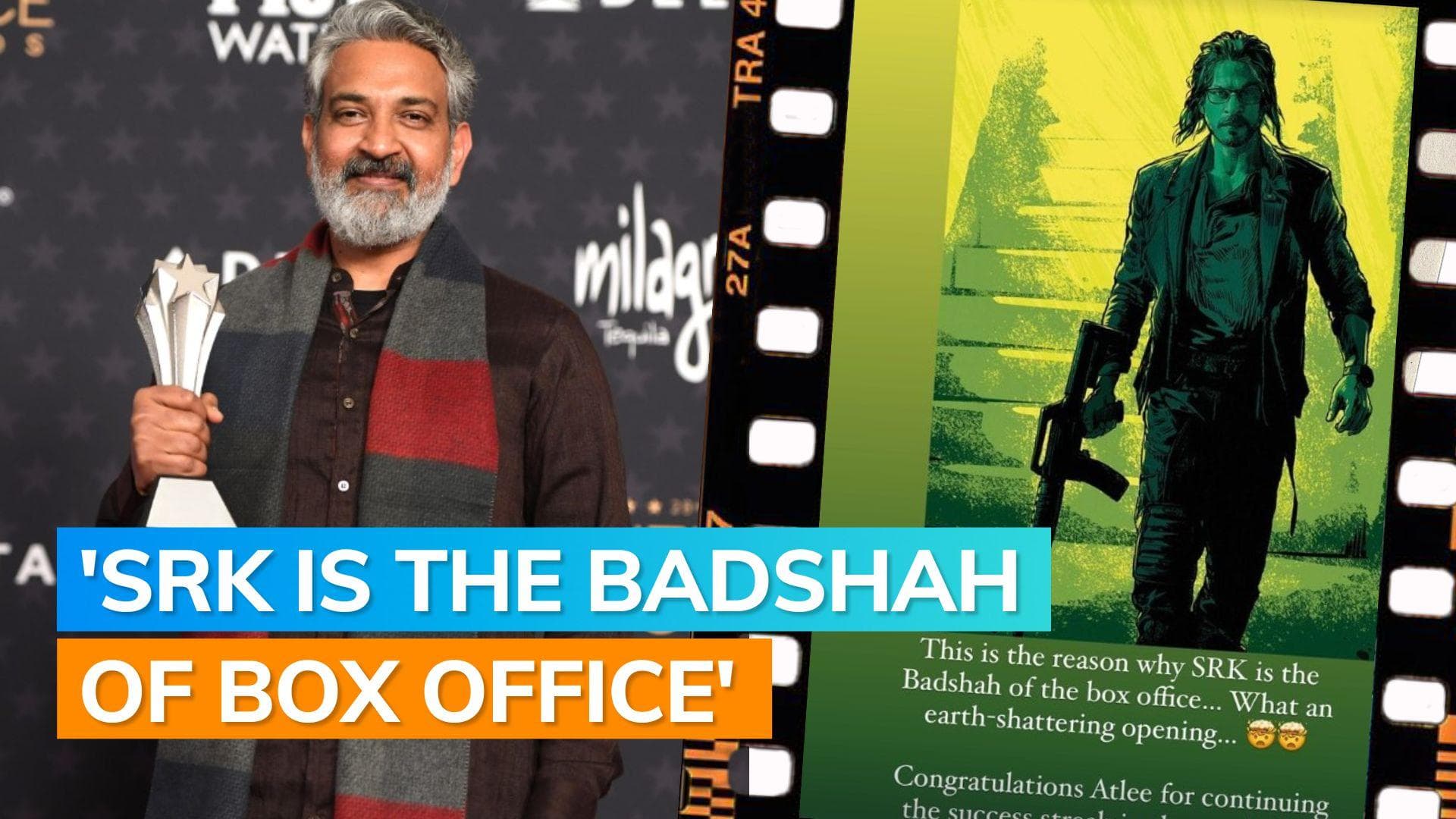 'Jawan': SS Rajamouli praises 'earth-shattering opening' of Shah Rukh Khan starrer; actor responds