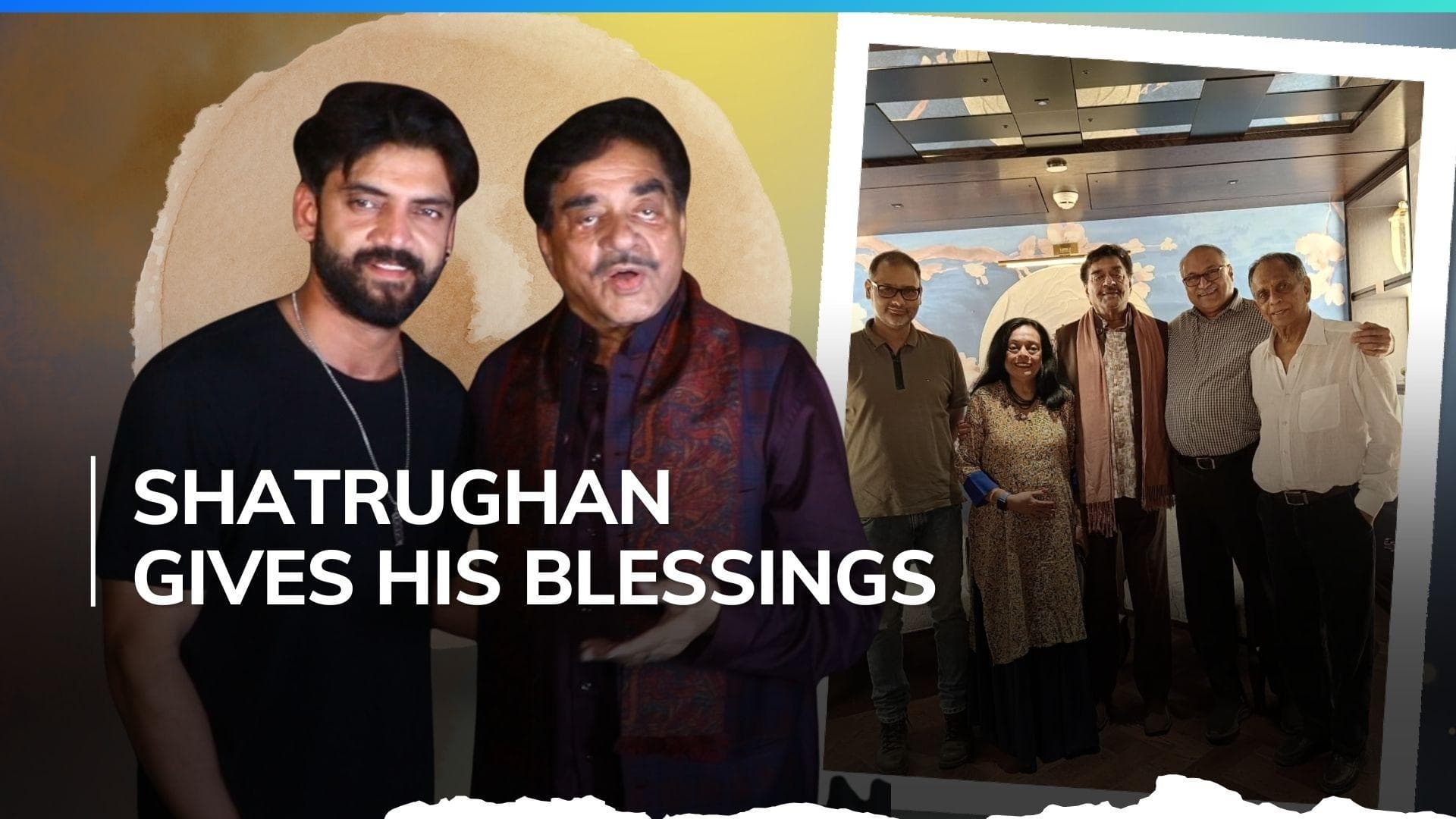 Shatrughan Sinha shuts down rift rumours with daughter Sonakshi Sinha, hugs her BF Zaheer Iqbal | Watch