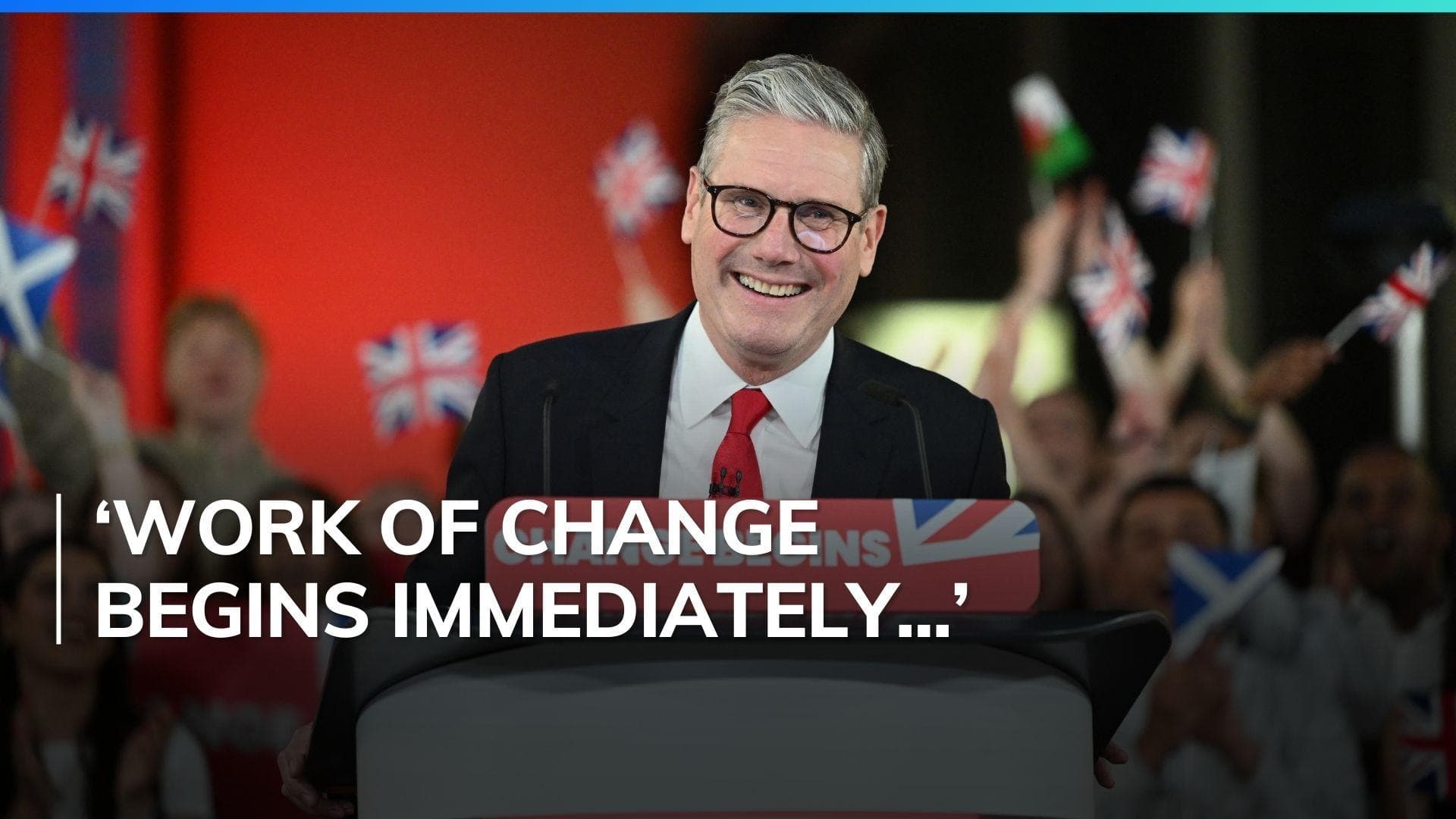 UK election: Keir Starmer appointed as UK prime minister by King Charles