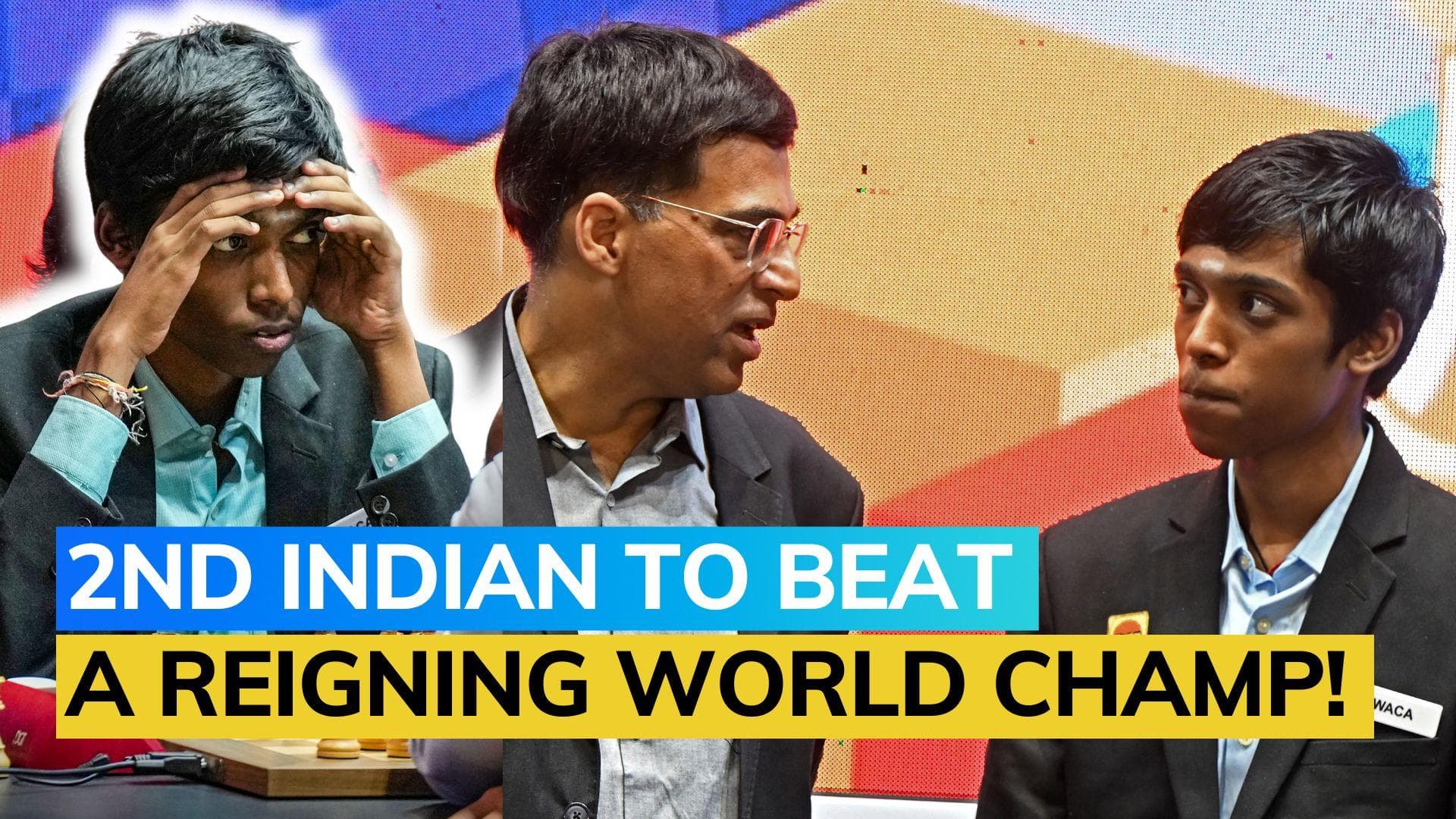 R Praggnanandhaa stuns world champion Liren in Tata Steel Masters; surpasses Anand to become India No. 1