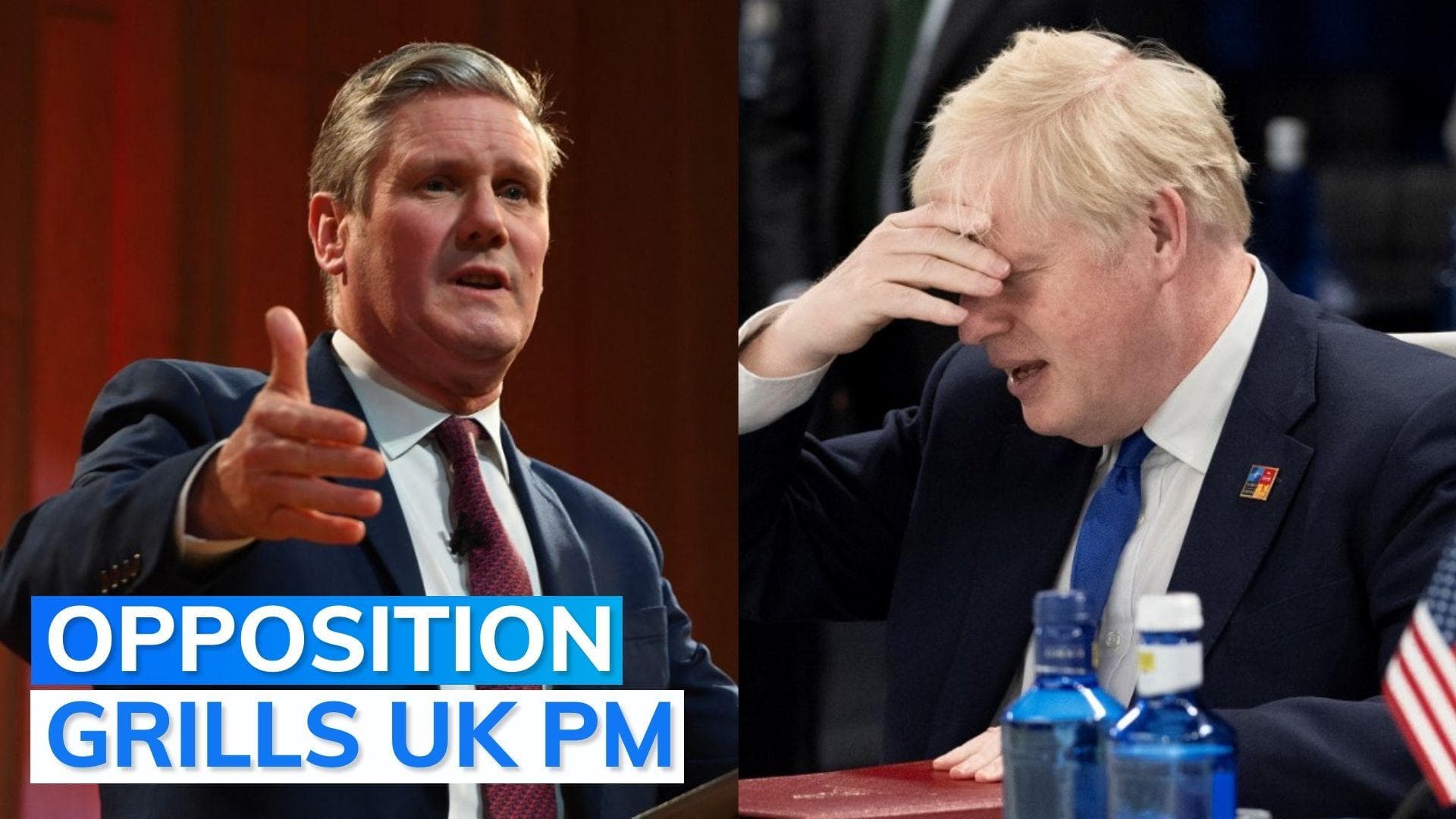 WATCH | Showdown between embattled UK PM Boris Johnson and Opposition MP