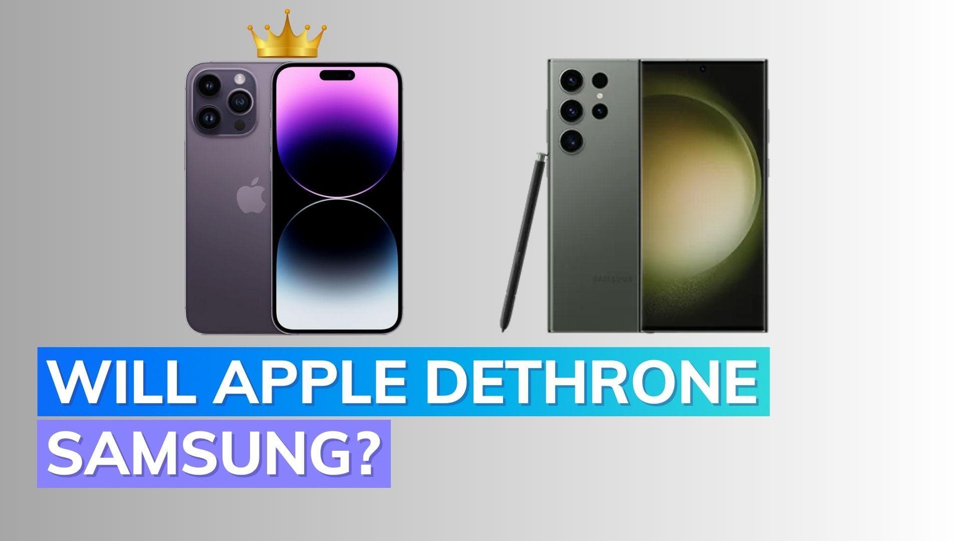 Apple set to dethrone Samsung with iPhone 15 launch: 250 million units targeted for 2024