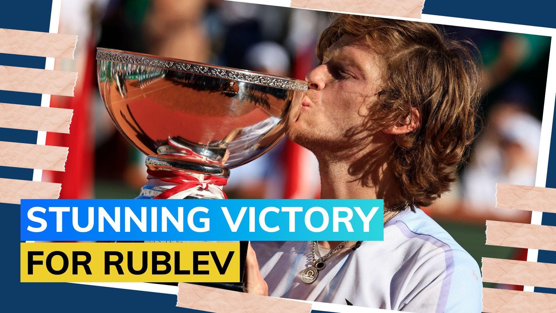 Andrey Rublev wins Monte Carlo Masters after sensational come from behind victory