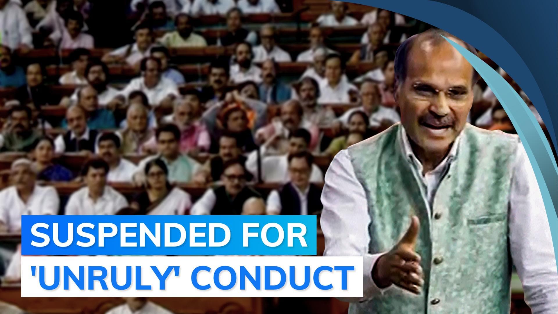 'Unbelievable': Congress after Adhir Ranjan Chowdhury suspended from Lok Sabha