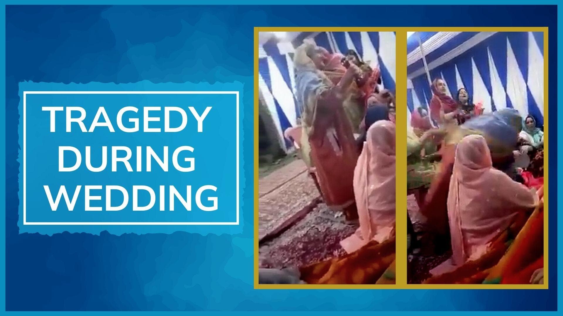 Groom's mother dies during wedding celebrations in Kashmir, shocking video emerges