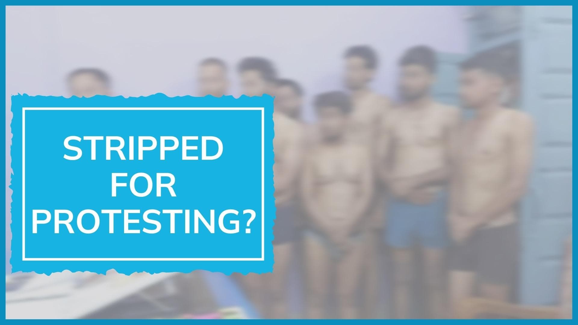 Outrage after MP police strips 8, including a journalist, for protesting