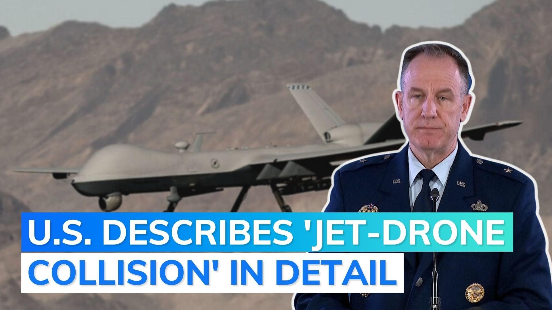 Russian jet dumped fuel on drone and then...: US military on UAV crash over Black Sea