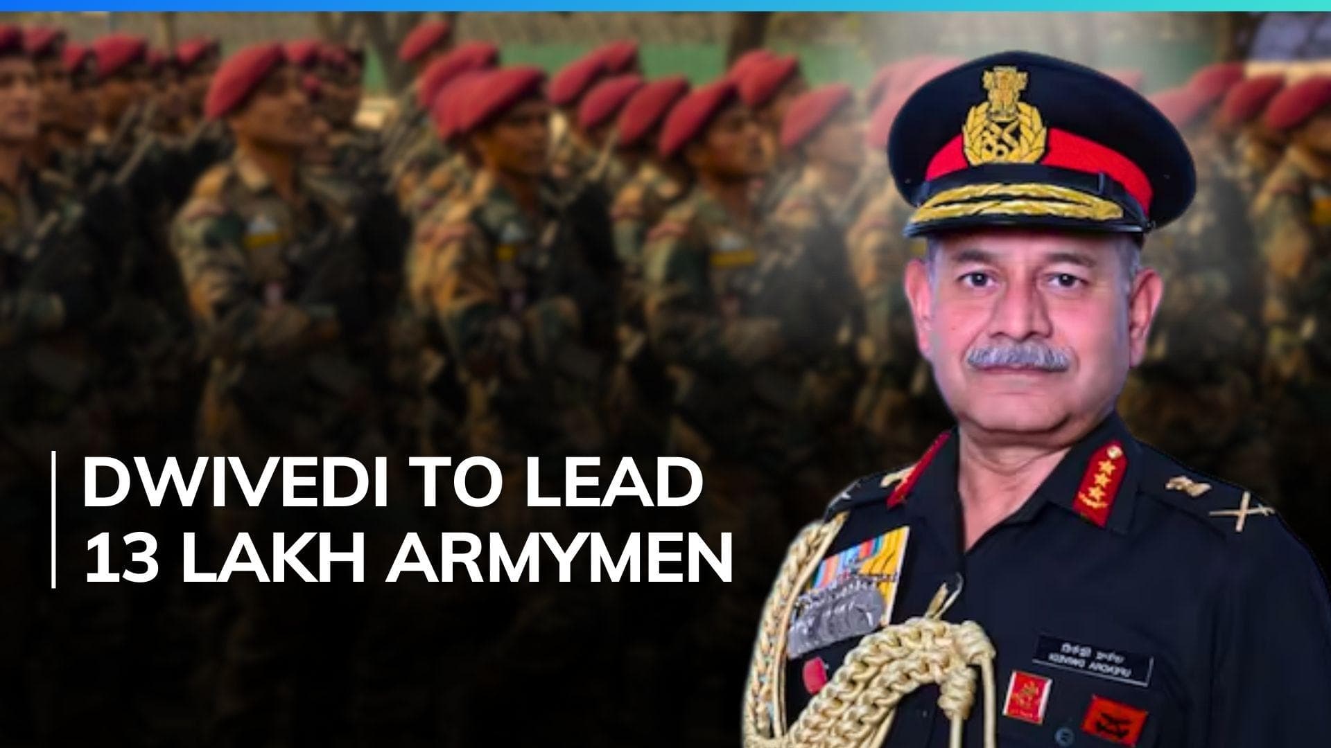 General Upendra Dwivedi takes charge as new Army Chief