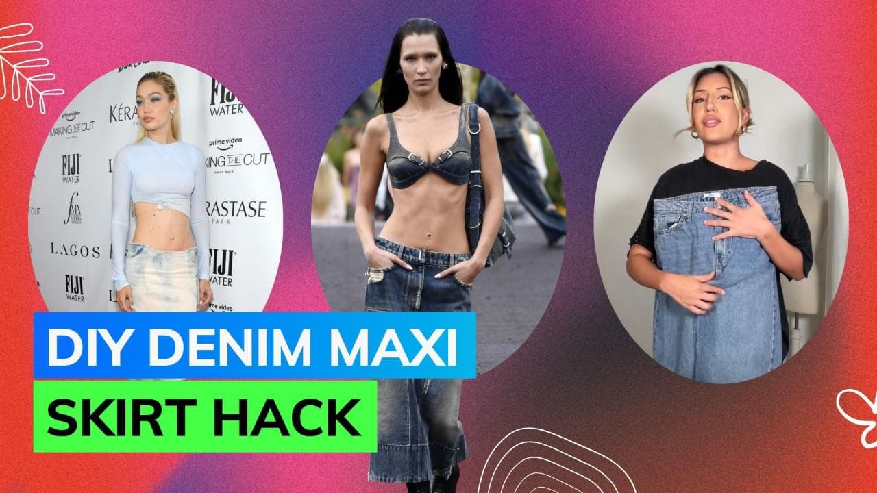 Denim skirts are trending as fashion lovers turn jeans into them; here's how