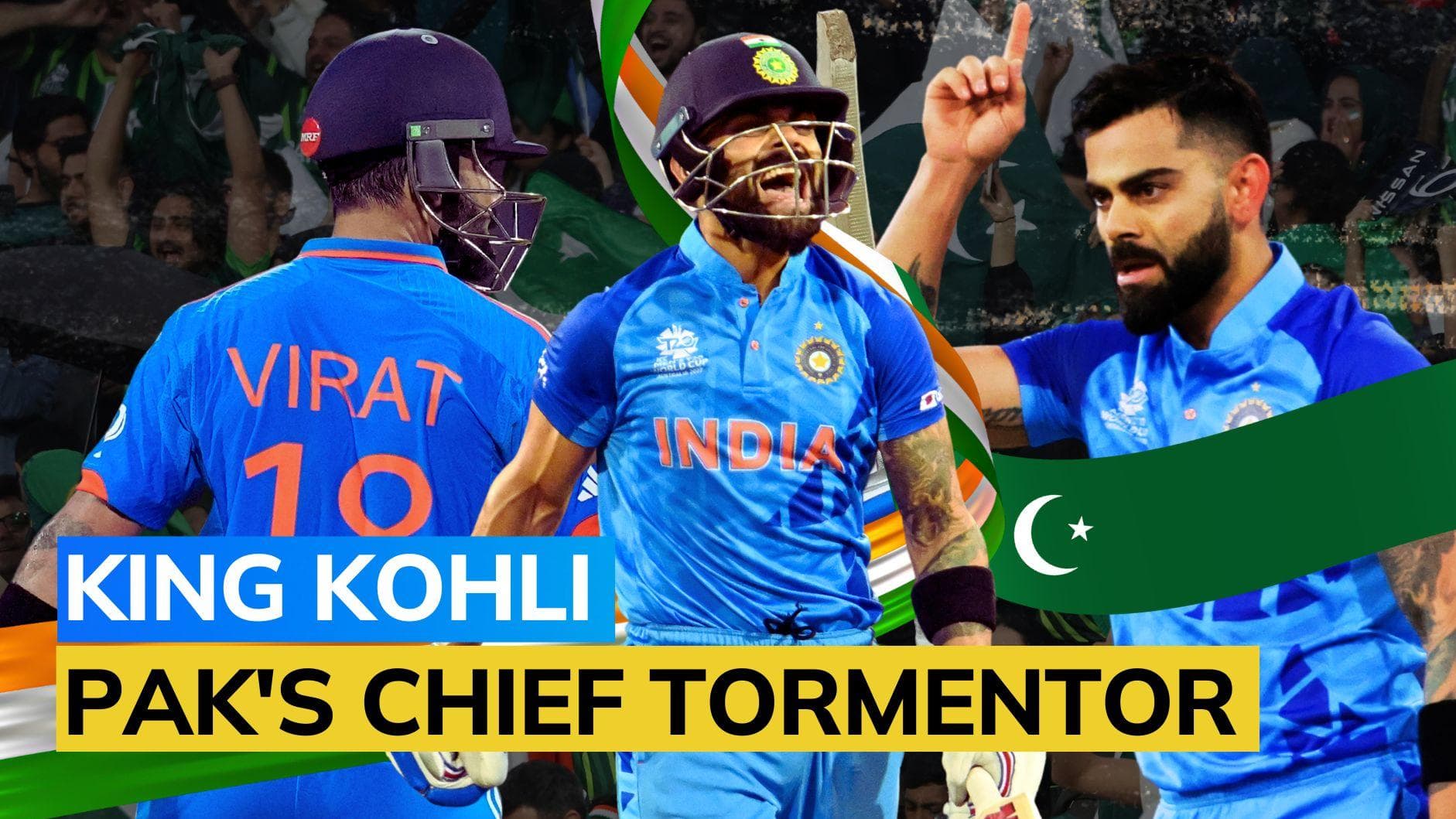 Virat Kohli: Nemesis for Babar Azam's team, set to shine again in India vs Pakistan World Cup match