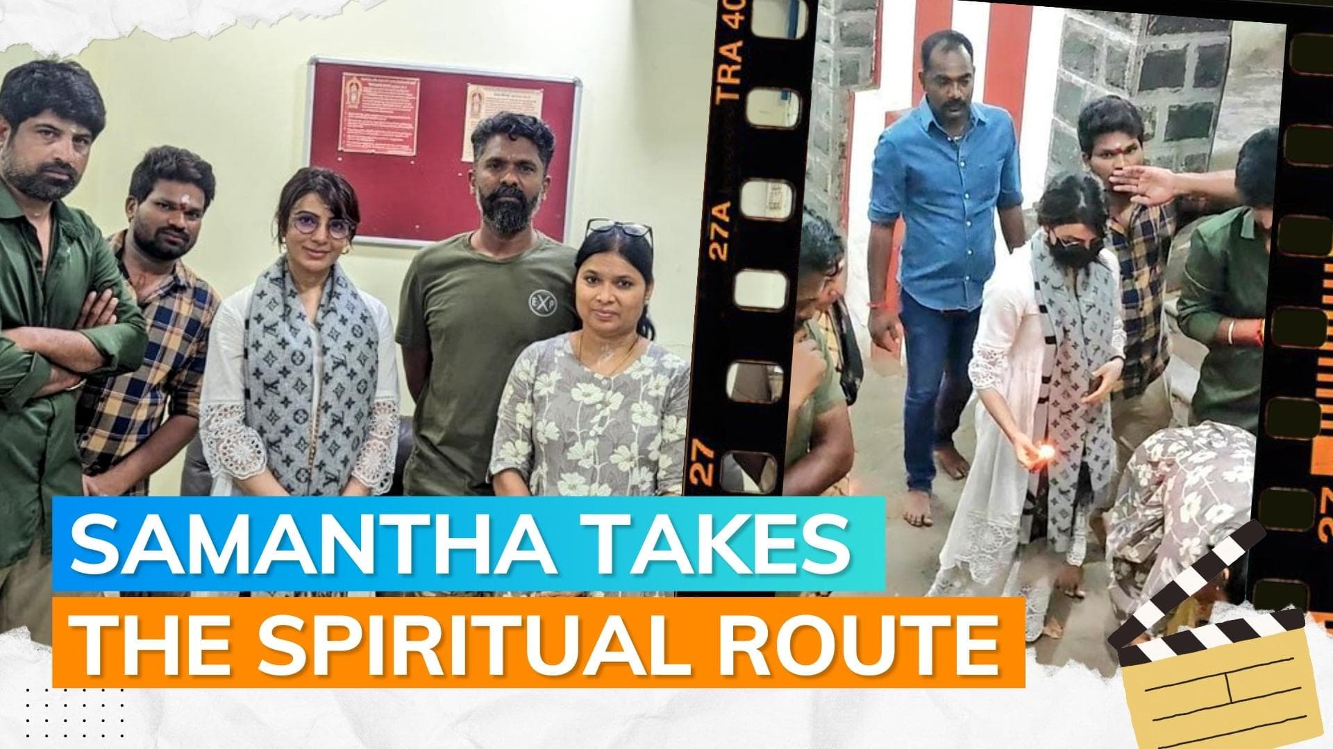 Samantha Ruth Prabhu climbs 600 steps barefoot to seek blessing at Pazhani temple 