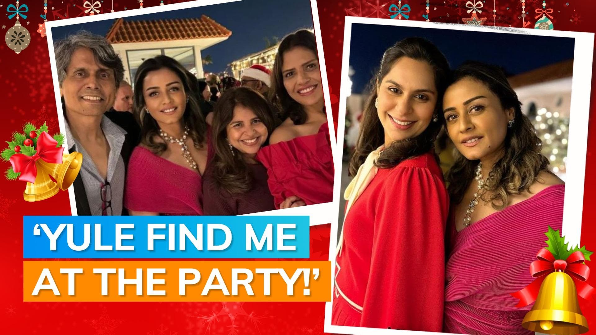 Namrata Shirodkar shares pictures of her Christmas celebrations, poses with Upasana Konidela and friends