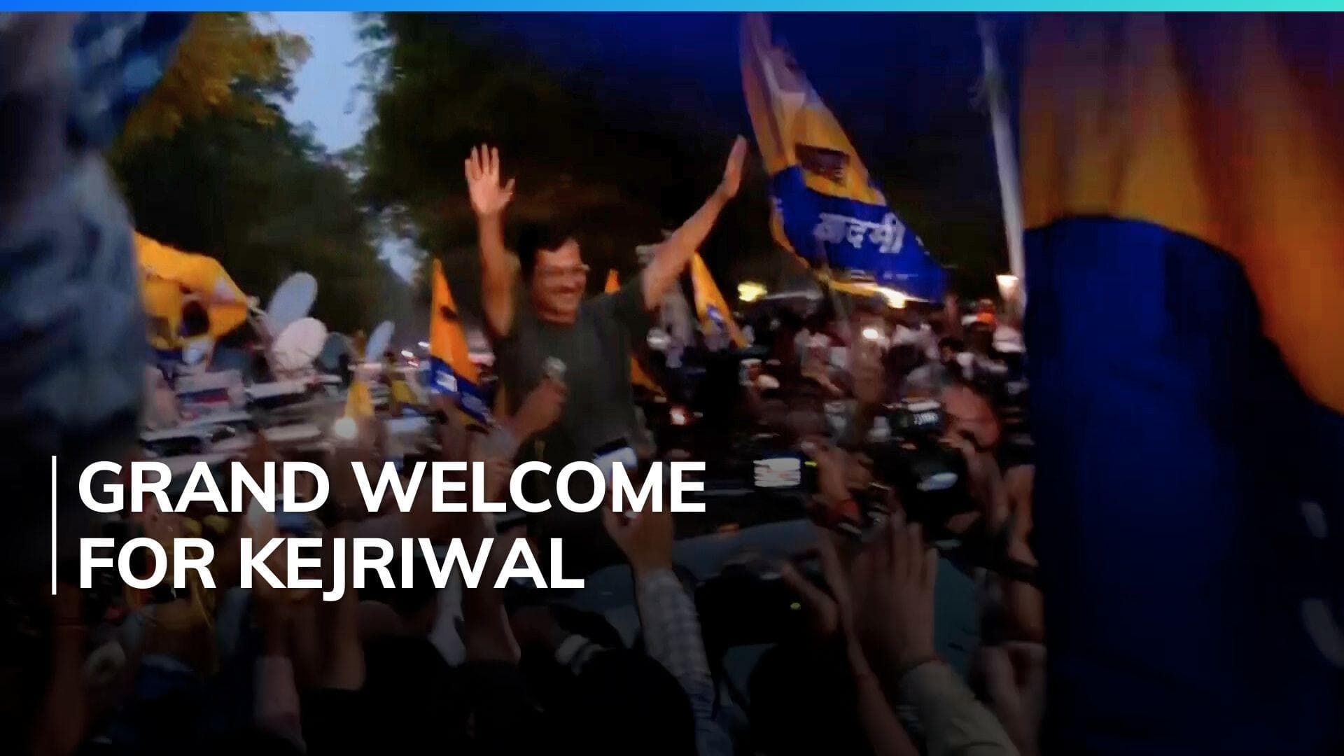 Arvind Kejriwal walks out of Tihar jail, says 'must save country from dictatorship'