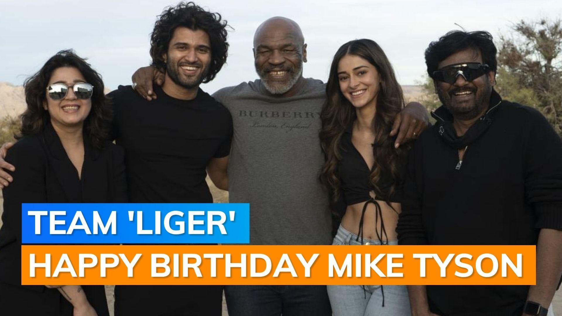 ‘Liger’ team wishes boxing legend Mike Tyson on his birthday