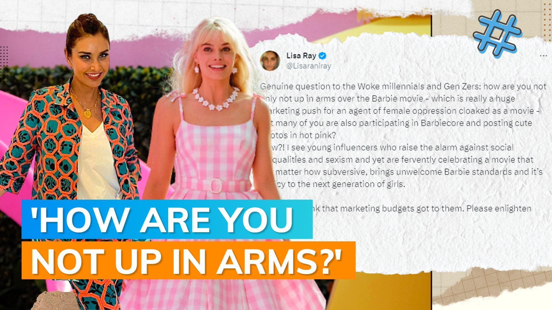 Lisa Ray slams Greta Gerwig's 'Barbie'; questions 'woke millenials' for supporting film