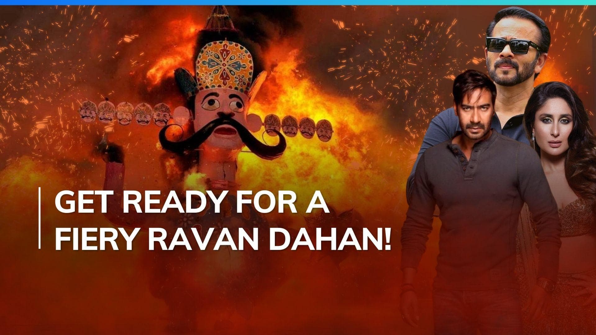 'Singham Again' stars Kareena Kapoor, Ajay Devgn to light up Delhi’s Lav Kush Ramleela with Ravan Dahan!