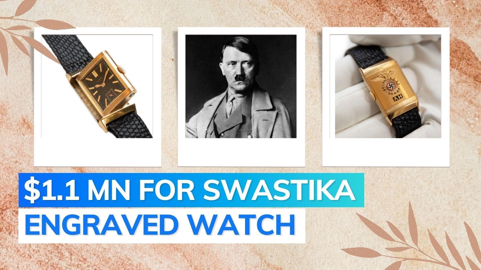 Adolf Hitler's gold watch auctioned off for $1.1 million