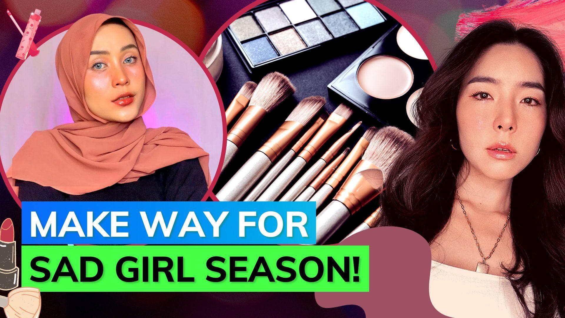 Sadness is now a trend, all thanks to crying makeup!