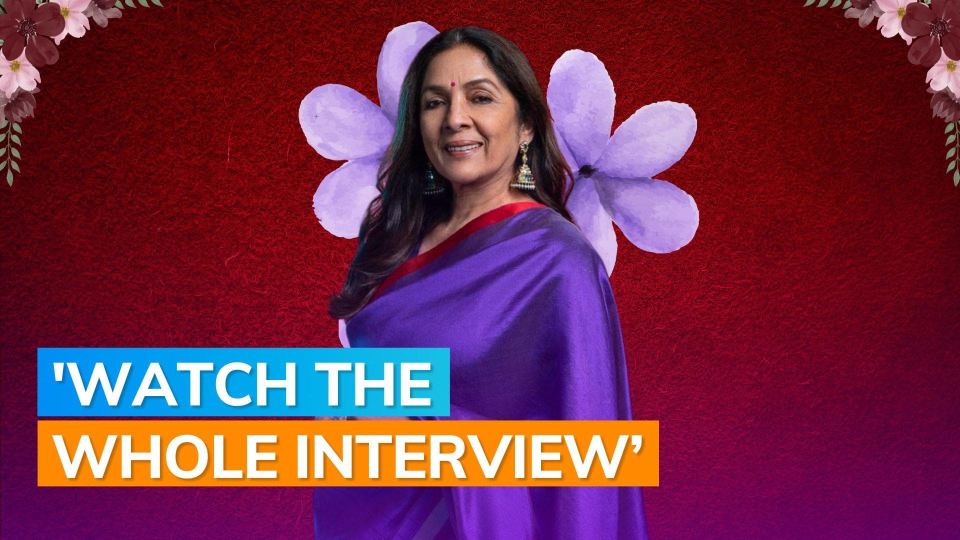 Neena Gupta opens up about 'faltu feminism' comment; says chunk from interview used to create controversy