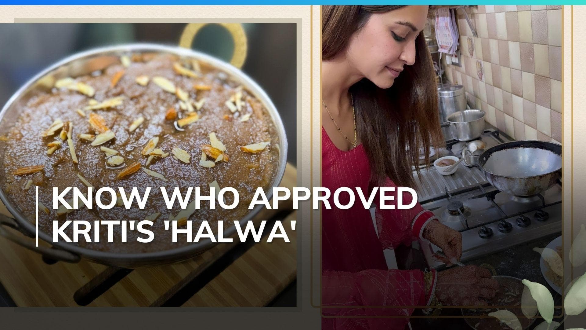 Newlywed Kriti Kharbanda cooks halwa for her 'Chauka Chardhana', know more about this ritual