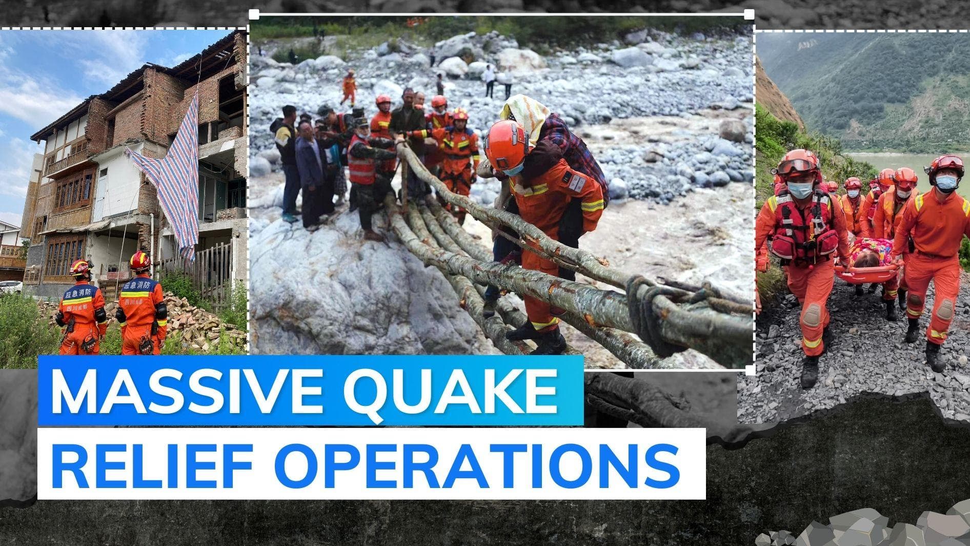 China scrambles to step up relief, 50,000 people relocated after Sichuan quake