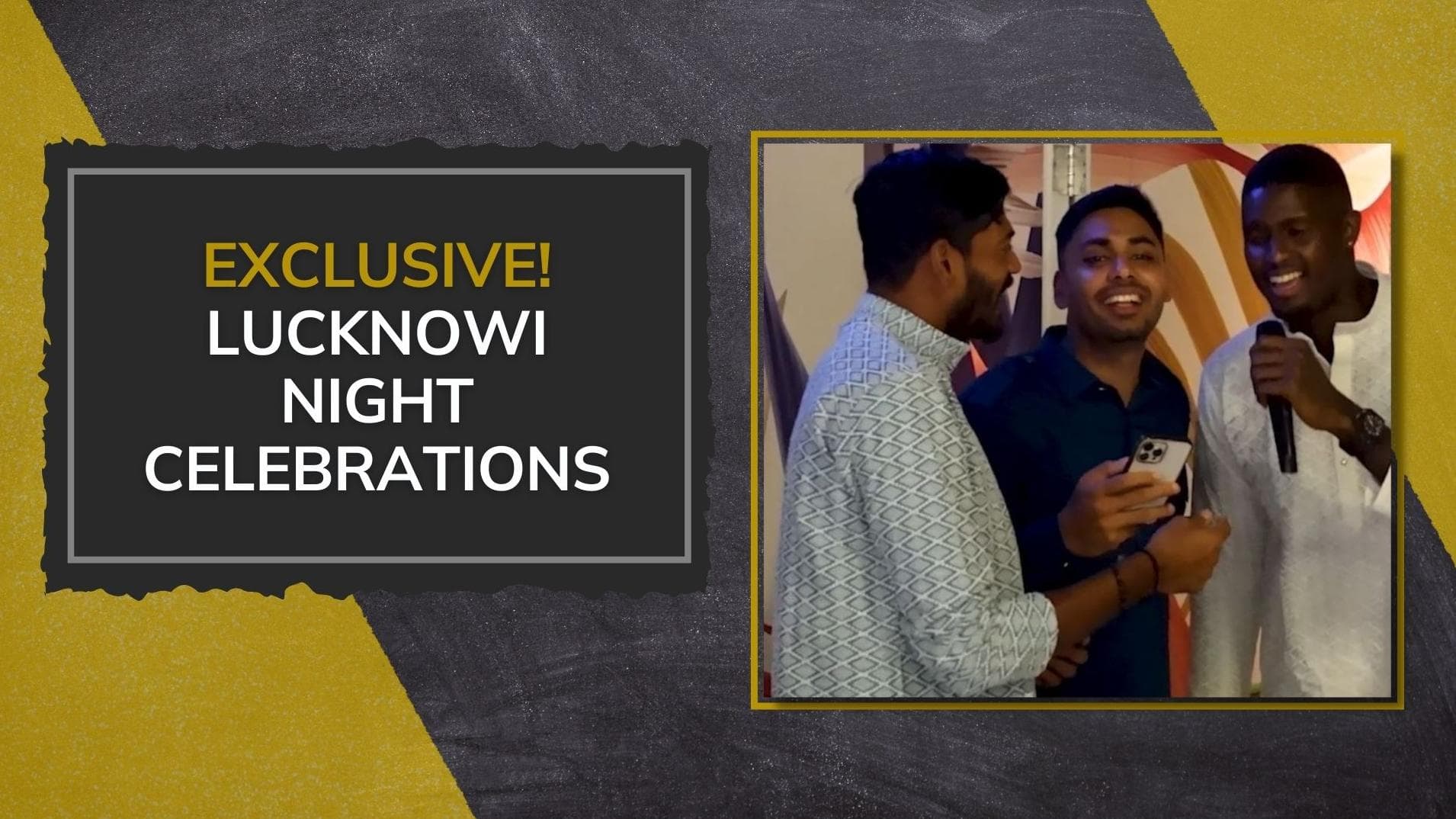 EXCLUSIVE #InsideLSG: Super Giants celebrates Lucknowi night at the team hotel