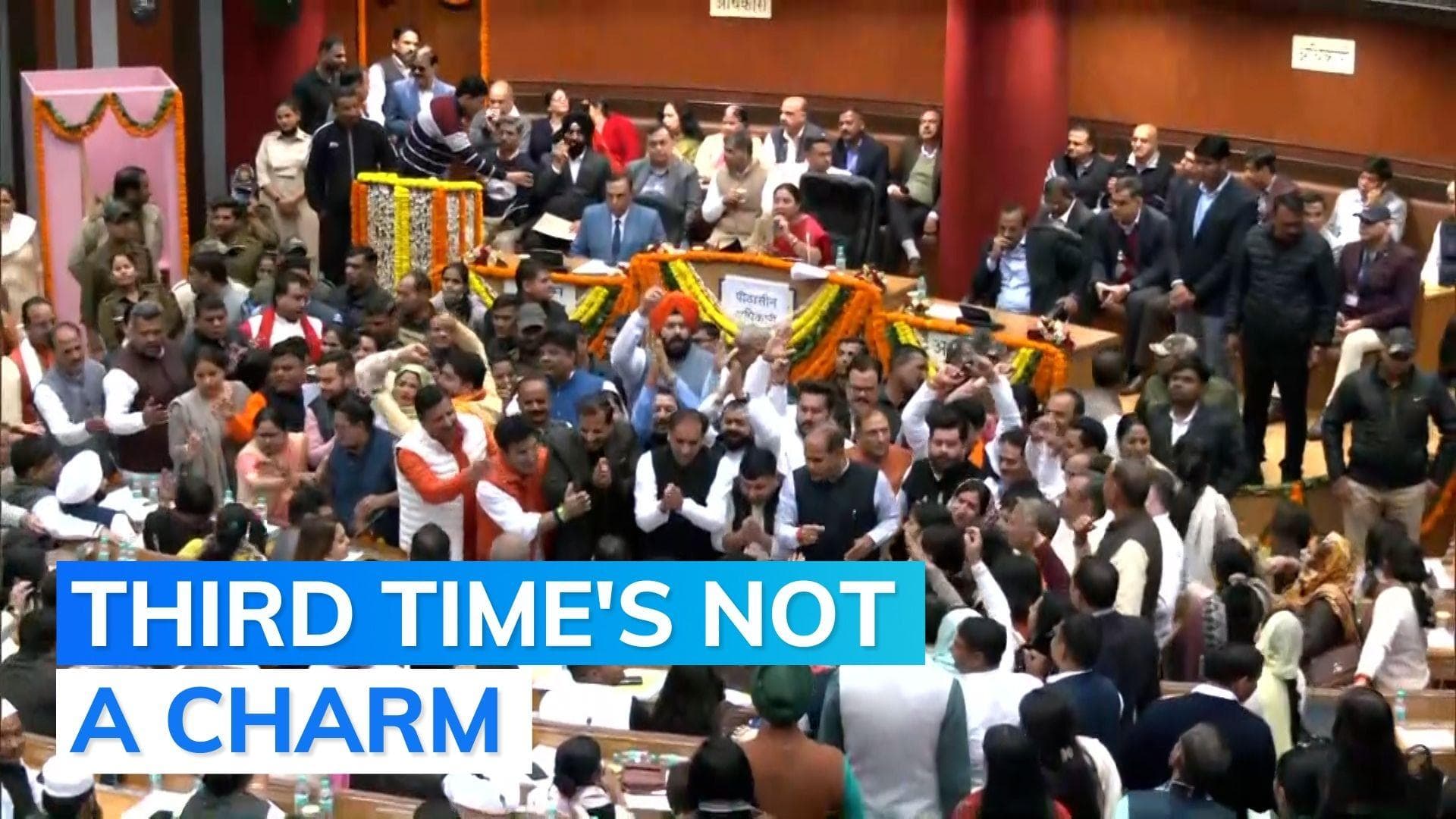 Delhi Mayor election postponed again after chaos over voting rights to non-elected MCD councillors